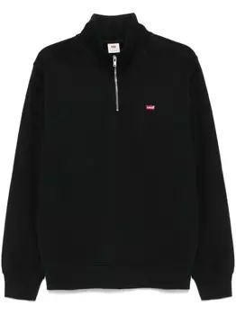 Levi's толстовка с нашивкой-логотипом, черный