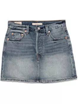 Levi's юбка мини Icon, синий