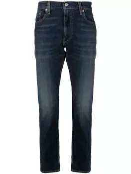 Levi's зауженные джинсы 502™ с заниженной талией, синий