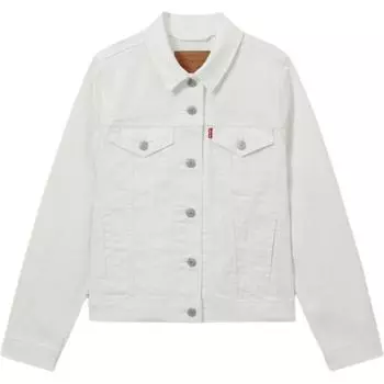 Levis Джинсовая куртка Levi's женская белая