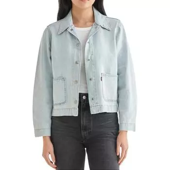 Levis Джинсовая куртка Levi's женская светло-синяя