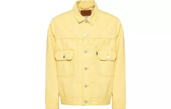 Levis Мужская джинсовая куртка, цвет Yellow