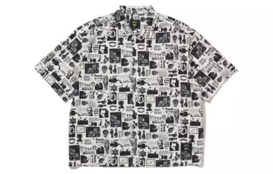 Levis Рубашка Levi's унисекс черно-белая