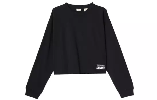 Levis Женская Толстовка, цвет Black