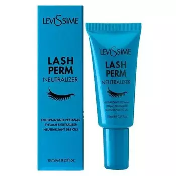 Levissime Lash Perm Neutralizer, нейтрализующий крем, 15 мл