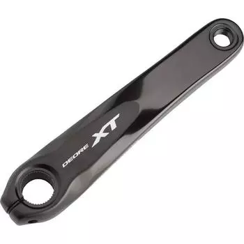 Левая рукоятка Shimano FC-M8000, черный / черный / черный