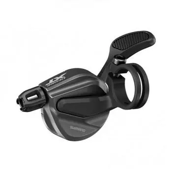 Левый джойстик Shimano deore xt sl-m8100 rapidfire plus 2v 1800мм, бесцветный / серебро / серебро