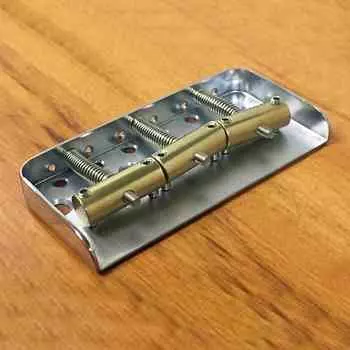 Левый Fender Telecaster G.E. Бридж в стиле Смита с седлами с индивидуальной компенсацией - с верхней загрузкой