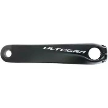 Левый шатун Shimano FC-R8000, черный / черный / черный