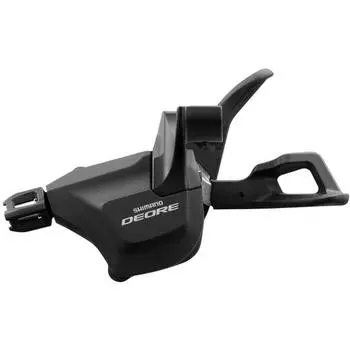 Левый велосипедный рычаг Shimano SL-M6000 Deore Rapide I-SPEC II 2/3 v, черный / черный / черный