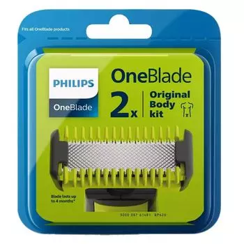 Лезвие бритвы Philips OneBlade Face&Body QP620/50, 2 шт