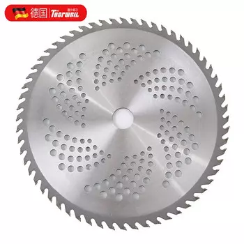 Лезвие газонокосилки Dashwell, двухтактное четырехтактное лезвие для рюкзака, лезвие из сплава с шестьюдесятью зубьями Torsweil