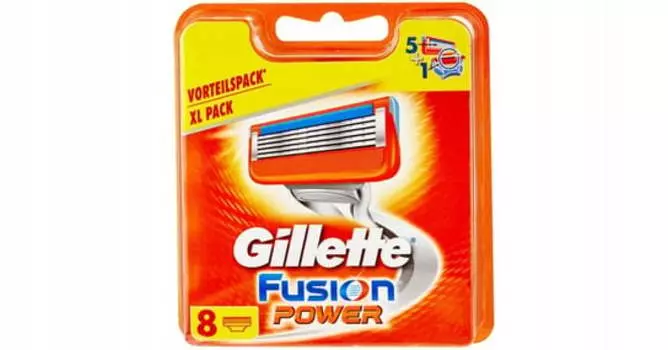 Лезвия, 8 шт. Gillette Fusion Power