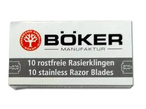 Лезвия для бритвы Boker Solingen, 10 шт.