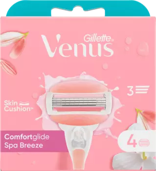 Лезвия для бритвы Comfortglide Spa Breeze 4 шт. Gillette