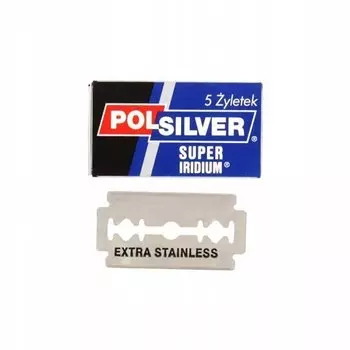 Лезвия для бритвы Polsilver Super Iridium 5 шт.