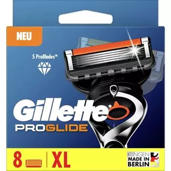 Лезвия для бритвы ProGlide Gillette, 8 шт.