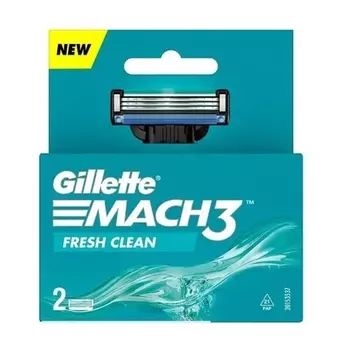 Лезвия Mach3 Fresh Clean, 2 шт. Gillette