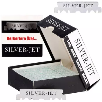 Лезвия, половинки бритвы, острые, для бритв, 100 шт, односторонние Inna marka