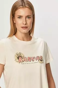 Ли - футболка Lee, бежевый