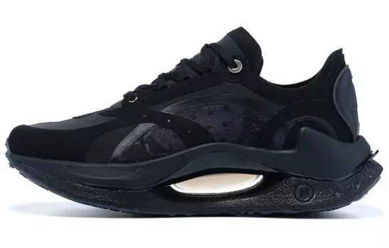 LI-NING 1990 Shadow RMX Lifestyle Shoes Men Low-top Black
