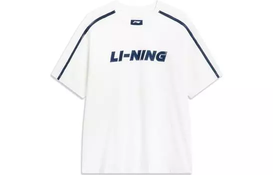 Li Ning Футболка унисекс с подкладкой, Белый Б