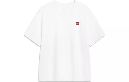 Li Ning Футболка унисекс с подкладкой, Белый