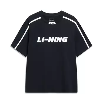 Li Ning Футболка унисекс с подкладкой, Черный