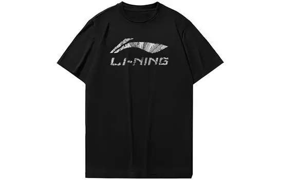 Li Ning Футболка унисекс с подкладкой, Черный