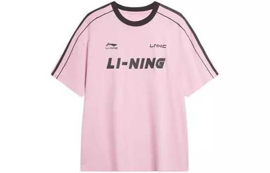 Li Ning Футболка унисекс с подкладкой, Тюль пудра