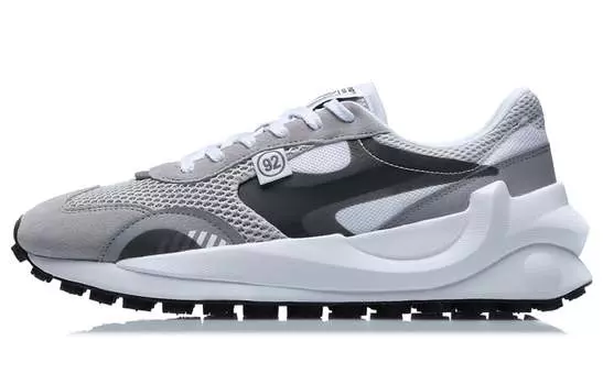 Кроссовки Li Ning Lining Square, серый/черный