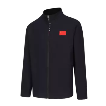 Li Ning Куртка унисекс с подкладкой, AJDU150-1 женский темно-синий