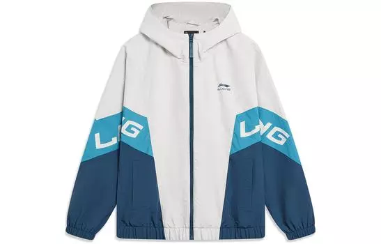 Li Ning Куртка унисекс с подкладкой, Бирюзовый