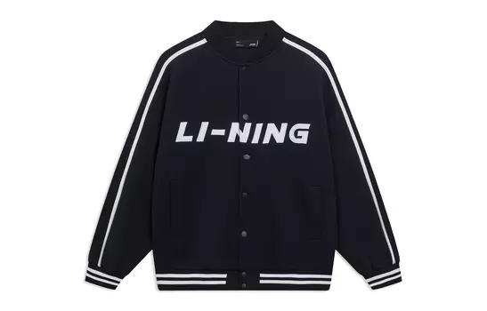 Li Ning Куртка унисекс с подкладкой, Черный