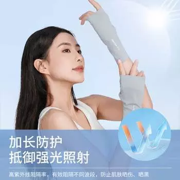 Li Ning (LI-NING) солнцезащитные перчатки для женщин, летние велосипедные перчатки, перчатки для вождения на открытом воздухе и езды на велосипеде из ледяного шелка, солнцезащитные перчатки с защитой от ультрафиолета