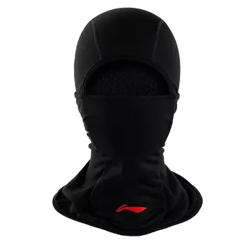 Li Ning (LI-NING) теплый капюшон, мужская маска для верховой езды, капюшон для мотоцикла, электрический велосипед, шарф, чехол для велосипедного холодного шлема, подкладка, капюшон