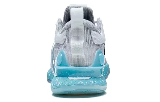 Кроссовки Li Ning Lining Blitz 8 Basketball, серый/голубой