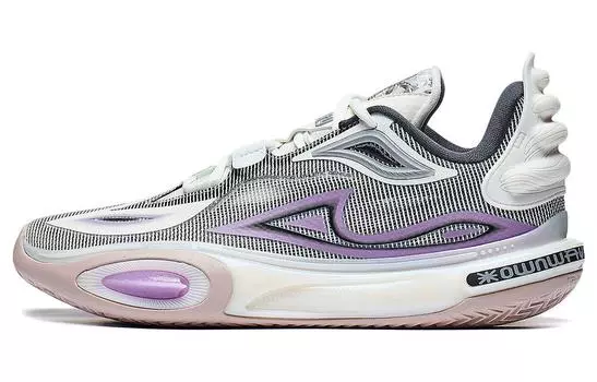 Кроссовки Li Ning Lining City 11 V2 Basketball, белый/серый