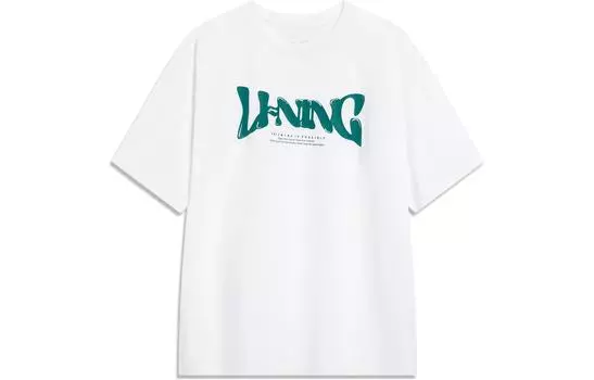 Li Ning Мужская футболка с подкладкой, Белый