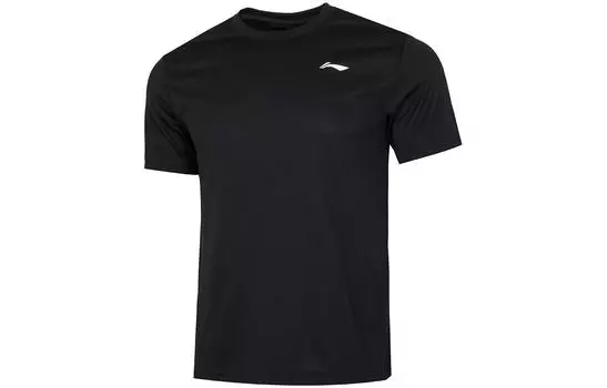 Li Ning Мужская футболка с подкладкой, Черный