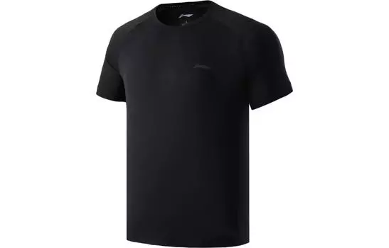 Li Ning Мужская футболка с подкладкой, Черный