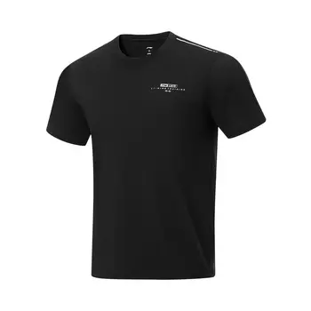 Li Ning Мужская футболка с подкладкой, Черный