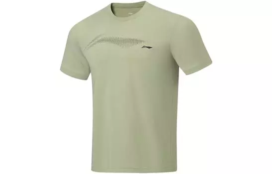 Li Ning Мужская футболка с подкладкой, Зеленый
