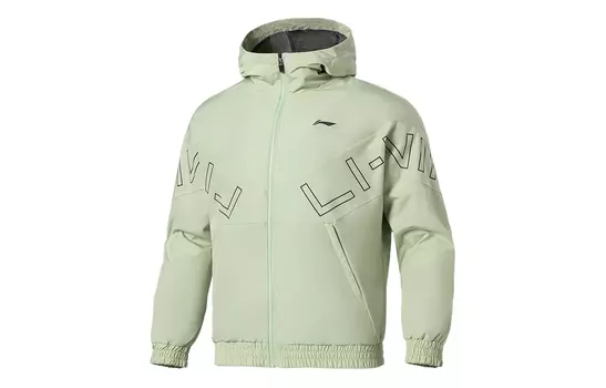 Li Ning Мужская куртка на подкладке, Аква-зеленый