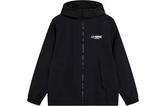 Li Ning Мужская куртка на подкладке, Черный