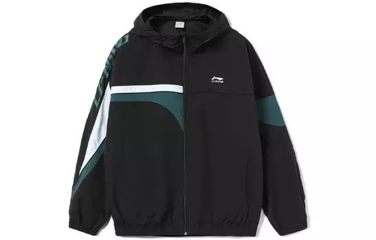 Li Ning Мужская куртка на подкладке, Черный