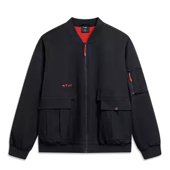 Li Ning Мужская куртка на подкладке, Черный