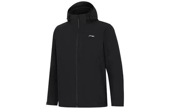 Li Ning Мужская куртка на подкладке, Черный
