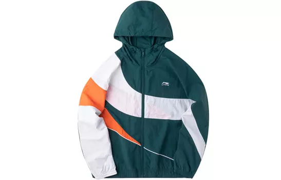 Li Ning Мужская куртка на подкладке, Морской синий