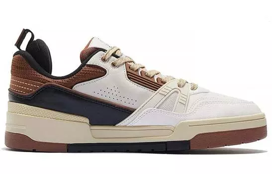 Кроссовки Li Ning Lining 001 Skateboarding, белый/коричневый
